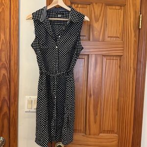 Tommy hilfiger polka dot sleeveless dress